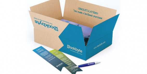 Bookbyte’s new packaging makes getting books much more enjoyable.