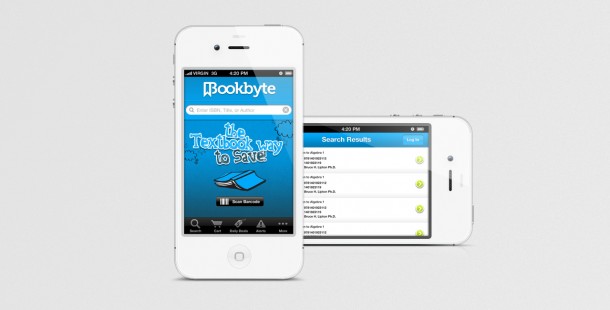 Bookbyte’s mobile strategy includes a mobile app and a responsive mobile website.